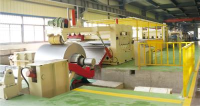 China Compact Medium Gauge Sheet Metal Cut To Length Line with 20T Decoiler Capacity for sale