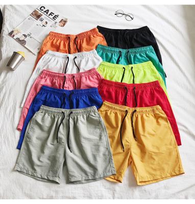 China 2023 Summer Anti-Wrinkle Gym Sweat Sporty Men Mesh Shorts Gym Logo Printing White Polyester Custom Workout Sweat for sale