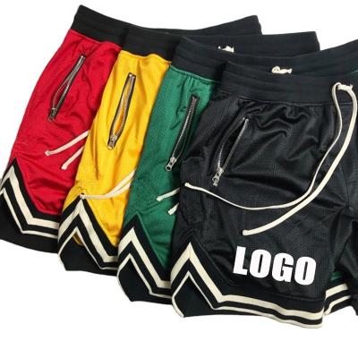 China Anti-Wrinkle 2023 Wholesale Summer Gym Simple Sporty Retro Vintage Men's Classic Empty Custom Basketball Shorts for sale