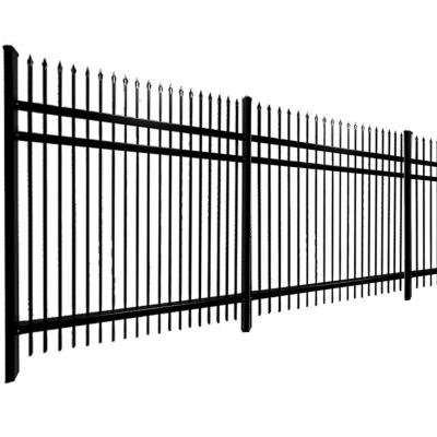 China Sustainable Australia School Amusement Park Heavy Duty Barrier Steel Picket Fence for sale