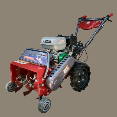 China Easy to operate weeding tiller, orchard surrounding multifunctional weeding ditches machine, agricultural weeder for sale