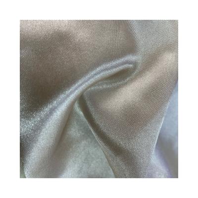 China Wind Proof Satin 75D*100D Poly Glitter High Quality Luxury 100% Polyester Lining Fabric for sale