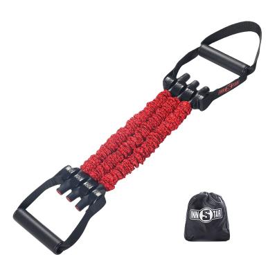 China Portable Chest Expander Gym Workout Latex Resistance Band For Chest, Leg Training for sale