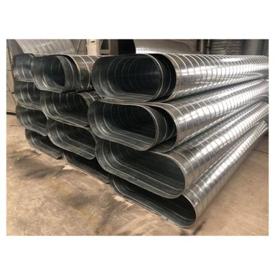 China Solidly Insulated Galvanized Engineering Production Round Duct Spiral Duct Work for sale