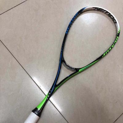 China Sports Enthusiasts Sell Custom High Quality Graphite/Carbon Fiber One-Piece Squash Racket/Wholesale Racket for sale