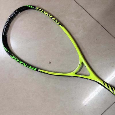 China Sports Enthusiasts Wholesale Custom High Quality One Piece Graphite/Carbon Fiber Shaping Squash Racket/Junior Racket for sale