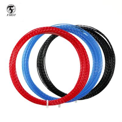 China Custom High Elasticity Wholesale High Quality Durable High Resilience Spinning Polyester Tennis String for sale