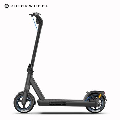 China Kuickwheel 2021 Newest Design 350W Foldable Unisex 10 Inch Electric Scooter With APP Function for sale