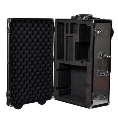 China Aluminum Long Reinforce Durable Aluminum Hardware Flight Equipment Tool Case for sale