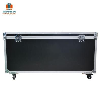 China Custom Drum Kit Printer Flightcase For Amplifiers Aluminum Factory Flight Case Computer Monitor for sale