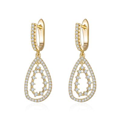 China Environmentally Friendly Small DesignSenior BanquetGift Female Drop Earrings For Mother Simple Design And Elegant Temperament for sale