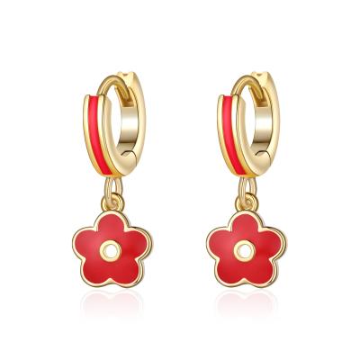 China 2021 Trend Women's Jewelry Fashion Cute Exquisite Vintage Earring Child And Girl Allergy Birthday Gift Small Environmentally Friendly for sale