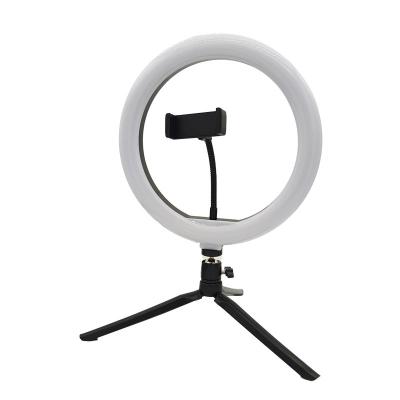 China Adjustable Dimmable 3000k-6000k Ring Led Lamp Studio Camera Fill Ring Lamp Photo Make Up Ring Light with Tripod and Stand for sale