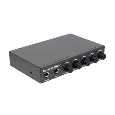 China High Quality Microphone Amplifier Digital Echo Sound Mixer R508 Vocal Effects for sale