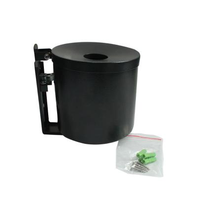 China Steel ; SS#304 Traust High Quality Wall Mounted Ash Receptacle Waste Bin for sale