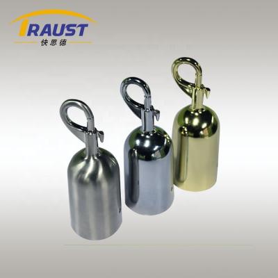 China Zinc alloy hook for rope, rope fence for sale