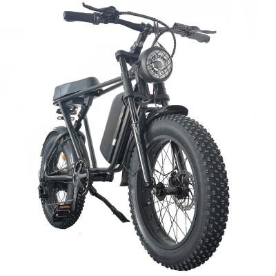 China US EU UK Warehouse E Multifunctional Foldable Bike 1000W Aluminum Alloy 20 Inch Tire Fat Folding Electric Bicycle for sale