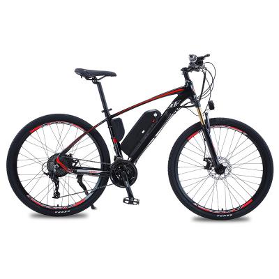 China Cheap aluminum alloy EU UK warehouse electric bike for sale full suspension mountain bike 36V 48V 250W 350W 500W 750W e bikes for sale