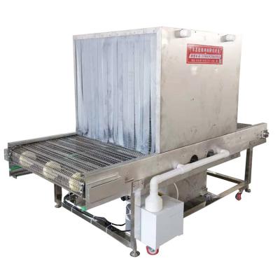 China Tunnel Disinfection Machine Packing Box Cardboard Conveyor Belt Heat Resistant Sterilization Machine For For Cold Room for sale