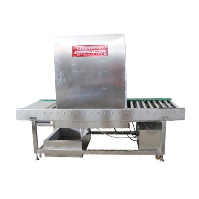 China Tunnel Disinfection Machine Packing Crate Cardboard Conveyor Belt Heat Resistant Sterilization Machine for Cold Room and Food Factory for sale