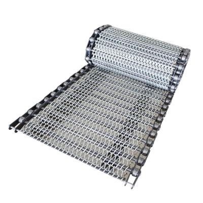 China CNC Heat Resistant Steel Scraps Conveyor Hinged Belt Chip Conveyor Belt Stainless Steel Automatic Conveyor Belt for sale