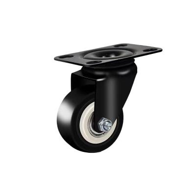 China swivel & PU (PVC) Swivel Caster Wheel 60kg 2inch Rigid Light Duty Wheelchair for sale