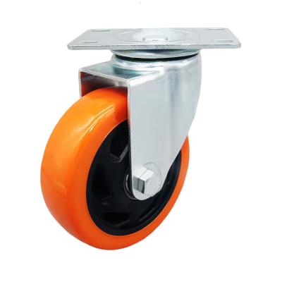 China swivel & Rigid PP/PVC/PU Caster Wheel With Brake For Funiture Factory For Medical Cart Swivel Caster for sale