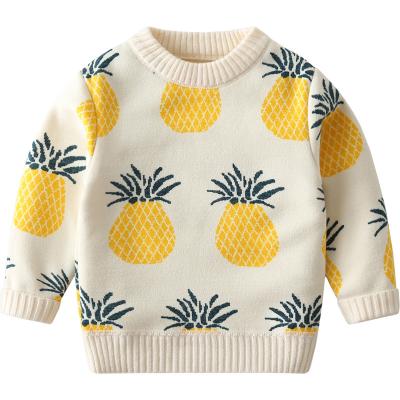 China Anti-wrinkle arrival girl sweater kids clothing knitted sweater babies pullover sweater knitwear for sale