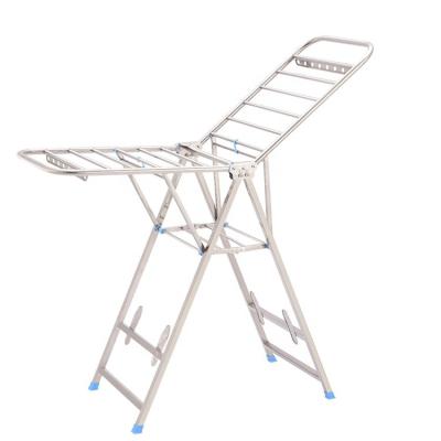 China Eco - Friendly High Pressure Collapsible Clothes Drying Rack Stainless Steel for sale