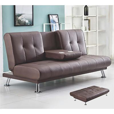 China Luxury Futon Sofa Bed Folding Sofa Cum Bed Convertible Leather Corner (Size) Adjustable Cheap Furniture Sofa Bed Modern Living Room for sale