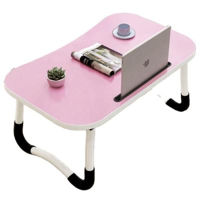 China Foldable Carbon Steel Portable Adjustable Folding Laptop Desk for sale