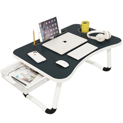 China Lap Laptop Desk Foldable Portable Adjustable Folding Stand for sale