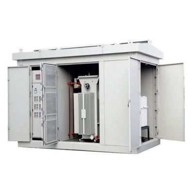 China Power Distribution System 500kva 10/0.4kv Box Type Substation With Three Phase Oil Transformer 50Hz Dyn11 Copper Winding for sale