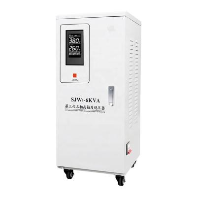 China Industrial Power Supply One PC Customized 15 KVA 380V To 220v/110v Voltage Stabilizer 50/60Hz Three Phase To Single Phase for sale