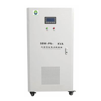 China Industrial Power Supply 3 Phase PC Factory Price OEM 30kva 415V 380V Automatic Voltage Regulator 50/60Hz Stabilizer for sale