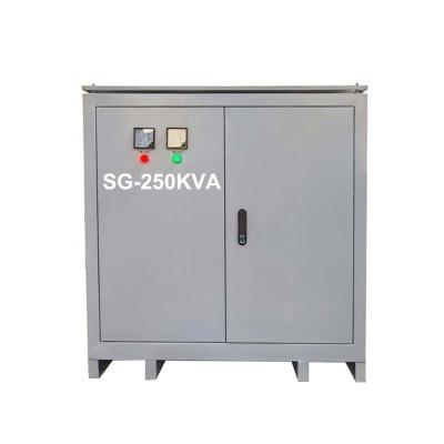 China Industrial Power Supplies 300kva Isolation Type 380v To 220v Three Phase Transformer Manufacturer Supply for sale