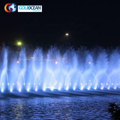 China Wonderful Floating Lake Customized Aqua Park Fountain Architectural Design for sale