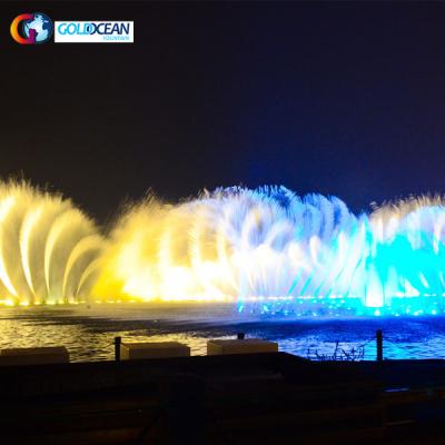 China Modern FREE DESIGN Outdoor Musical Dancing Water Fountains Dia.50m Tall for sale