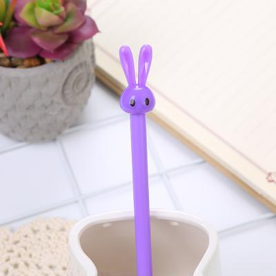 China Cute Cartoon Rabbit Shape Pen Cheap Expressions Ball Pen Kids Pen Promotional Pen for sale