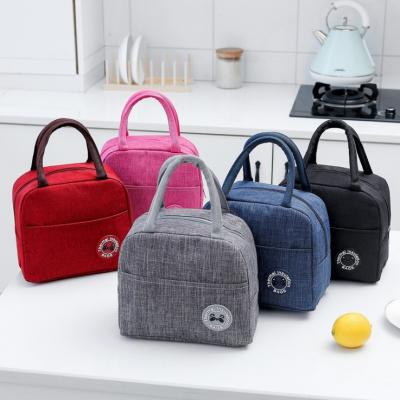 China Keep Food Hot or Cooler 2021 Fashionable Amazon Fresh Small Bags Outdoor Office Lunch Cooler Bag Picnic Cooler Bag for sale