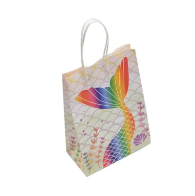 China Custom Paper Printing Shopping Paper Bags With Your Own Logo for sale