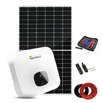 China Home Cheapest 5kw Home module Kit price 10kw 15kw 10kva 20kw Panel set 30kw pv power solar energy on grid solar generator system for sale