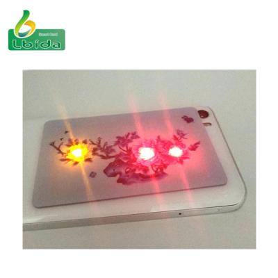 China Access Control System LBD LED Card CR80 Contactless Plastic Plastic PVC Rfid Smart Card For Door Access Control System for sale