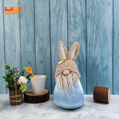 China Decorative Handmade Gnome Bunny Ear Gnome Easter Home Gonk Tomte Gifts/Gnome New Easter Gnomes Holiday Decorations for sale