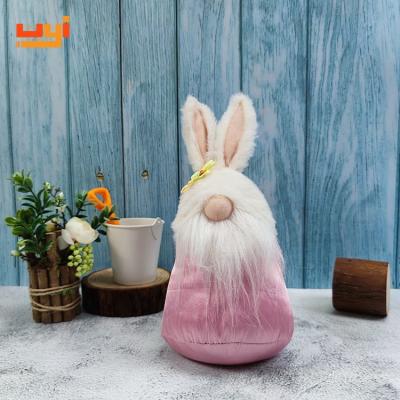 China Super Soft Bunny Gnomes Easter Gonk Ornaments Pink Holiday Decorations New Gifts / Gnomes With Bunny Ears for sale