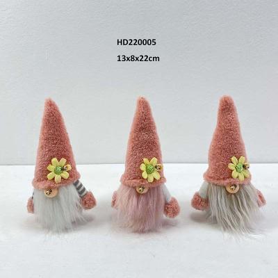 China Daily Decoration Spring Flower Tomte Table Gnomes Decor Easter Gnomes for sale