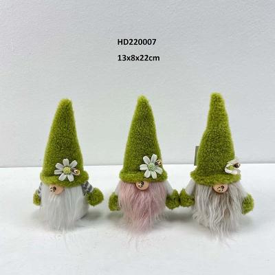 China Festival Decoration Gnome Plush Easter Spring Gnome Decorations Ornaments Scandinavian Santa Beard Plush Ornaments for sale