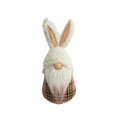 China New Type Top Sale Bunny Ears Gnome Garden Ornament Christmas Decorations Cloth Ornaments for sale