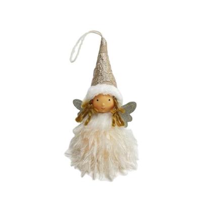 China Cheap Hot Selling Cloth Mini Gnomes Angel Cloth Dolls Good Quality Christmas Tree Decoration for sale