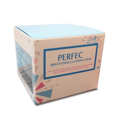 China Recycled materials low price custom folding paper box packaging printing for products dropship for sale